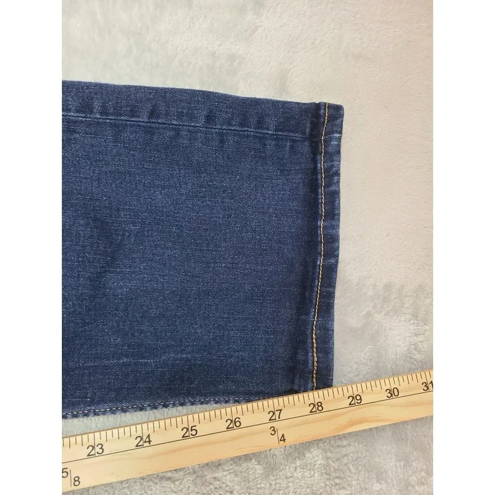 Levi's 505 Men's‎ 38x30 Blue Denim Regular Fit Dark Wash